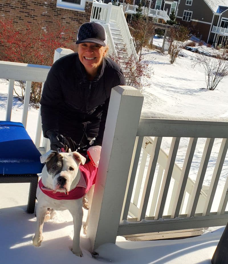 Mazy, a longtime client.